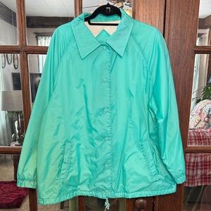 Current Seen Aqua‎ Women's Windbreaker Jacket Size 22W